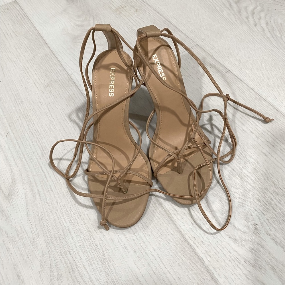 Express Strappy Heels